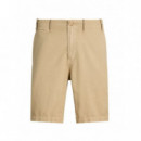 Polo RALPH LAUREN - 8.5-INCH Classic Fit Linen-cotton Short - Coastal Beige - 710741375024/COASTAL Beige