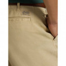 Polo RALPH LAUREN - 8.5-INCH Classic Fit Linen-cotton Short - Coastal Beige - 710741375024/COASTAL Beige