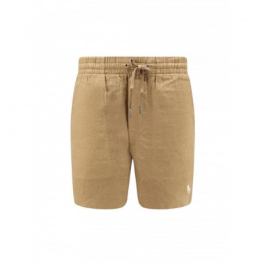 Polo RALPH LAUREN - 6-INCH Polo Prepster Linen Short - Cafe Tan - 710P08205503/CAFE Tan