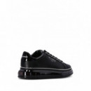 Kapri Kushion Rsg lo Lace Black Lthr / M  KARL LAGERFELD