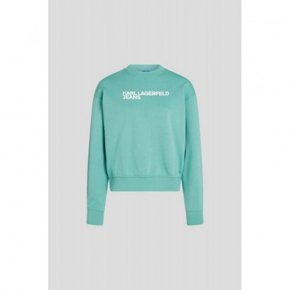 KLJ REG ESSENTIAL LOGO SWEAT WASABI