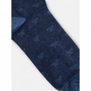 Calcetines SILBON Multiraquetas Azul Marino