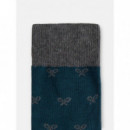 Calcetines SILBON Multiraquetas Verde Oscuro