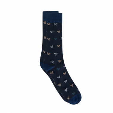 Calcetines SILBON Multiraquetas Colores Azul
