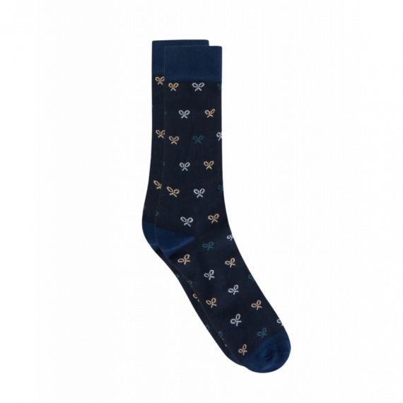 Calcetines SILBON Multiraquetas Colores Azul