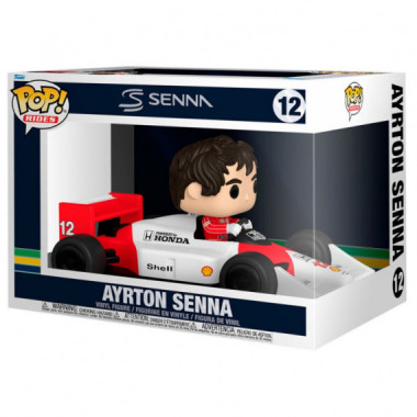 FUNKO Pop Ride Ayrton Senna Mclaren F&oacute;rmula 1 12