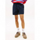Tjm Nylon Club Short Dark Night Navy  TOMMY JEANS