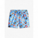 Tjm Aop Short Blue Twilight Aop  TOMMY JEANS