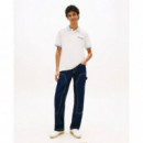 Tjm Reg la Polo Ancient White  TOMMY JEANS