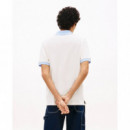 Tjm Reg la Polo Ancient White  TOMMY JEANS