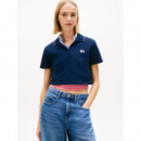 Tjw Crp Badge Ss Polo Dark Night Navy 1  TOMMY JEANS