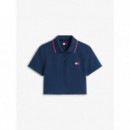 Tjw Crp Badge Ss Polo Dark Night Navy 1  TOMMY JEANS