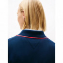 Tjw Crp Badge Ss Polo Dark Night Navy 1  TOMMY JEANS