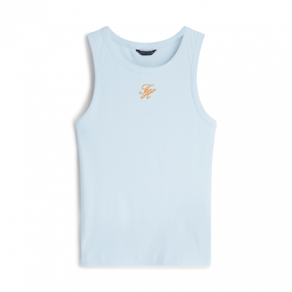 RIB TANK KEEPSAKE BLUE