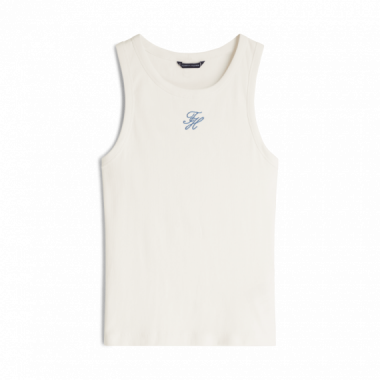 RIB TANK IVORY PETAL