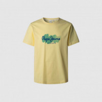 PEPE JEANS Camiseta Milton Tee Amarilla PM509959-039