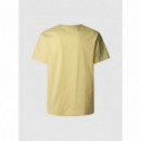 Pepe Jeans Camiseta Milton Tee Amarilla PM509959-039