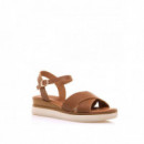 Mustang Sandalias Marrones 54530-C60116