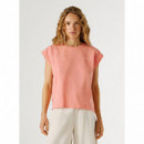 Pepe Jeans Camiseta básica de cuello redondo PL504821-137