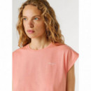 Pepe Jeans Camiseta básica de cuello redondo PL504821-137