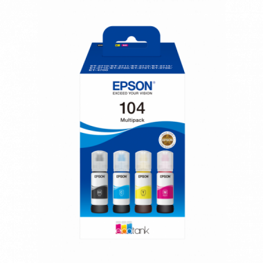 EPSON MULTIPACK BOTE TINTA N&ordm; 104 BK/C/M/Y