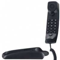 ALCATEL Telefono Temporis 10 Negro el Teléfono Ultra Compacto que Ocupa un Espacio Mínimo