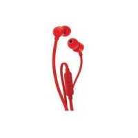JBL Auriculares Intrauditivos T110 Jack 3.5 Rojos