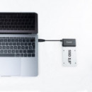 TOOQ Adaptador Usb-a a Sata para Discos 2.5 y 3.5 con Alimentacion