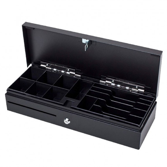 MUSTEK Cajon Portamoneda LB-170A Negro -apertura Vertical Conexión RJ12