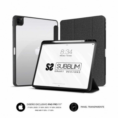 SUBBLIM FUNDA TABLET CLEAR SHOCK CASE IPAD PRO 11?