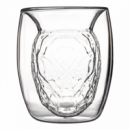 Vaso 3D Cristal Doble Pared Cabeza Spiderman