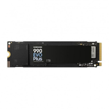 SAMSUNG DISCO DURO SSD 990 EVO PLUS 1TB NVME M.2 Velocidad de lectura 7150 MB/s - Velocidad de escritura 6300 MB/s