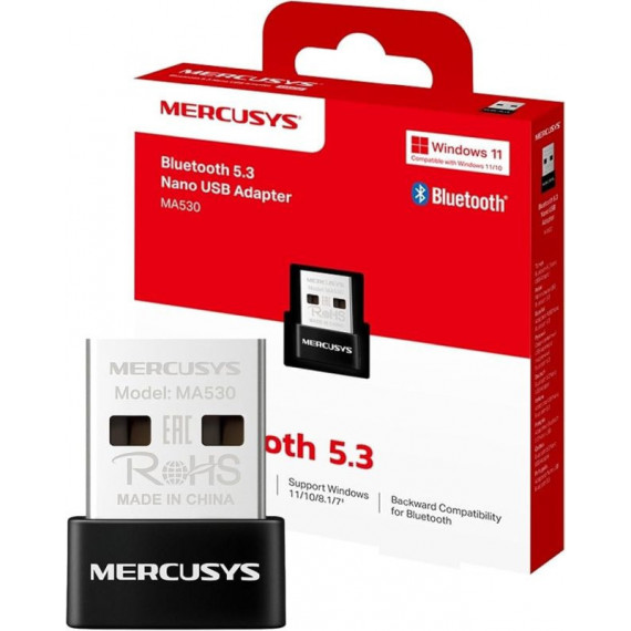 MERCUSYS ADAPTADOR MA530 USB BLUETOOTH 5.3