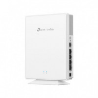 TP-LINK PUNTO DE ACCESO WIFI DE ESCRITORIO DUABAND EAP650 AX3000 WIFI 6 Hasta 574 Mbps en 2.4 GHz y 2402 Mbps en 5GHz para alca