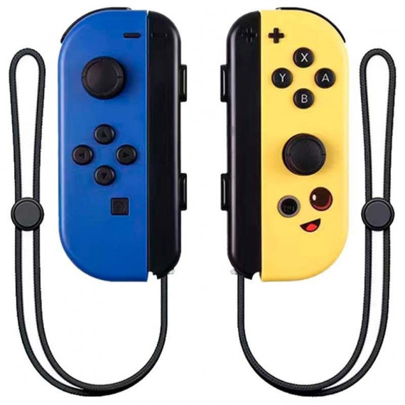 Generico Nintendo Gamepad Switch Joy-con Azul/amarillo Smile