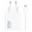 XIAOMI CARGADOR DE PARED 90W HYPERCHARGE USB-A COMBO BLANCO CARGADOR + CABLE