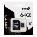 COOL Tarjeta Memoria Micro Sd con Adapt. X64 Gb (clase 10)
