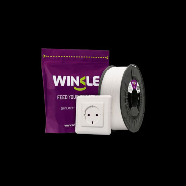 WINKLE FILAMENTO rPETG EN13501-1 FR BLANCO 1.75MM 1KG (IGN&Iacute;FUGO)
