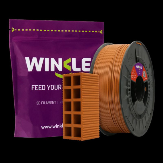 WINKLE FILAMENTO LADRILLO PLA-HD TEXTURE 1.75MM 300 GR