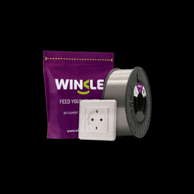 WINKLE FILAMENTO rPETG EN13501-1 FR TRANSPARENTE 1.75MM 1KG (IGN&Iacute;FUGO)