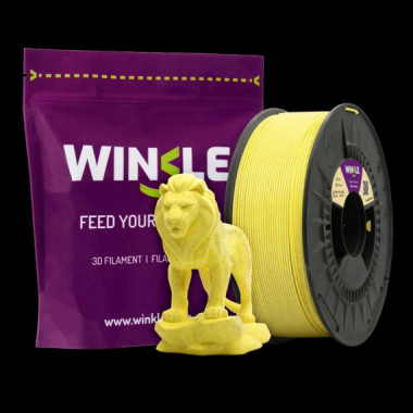 WINKLE FILAMENTO AMARILLO MARMOL PLA-HD TEXTURE 1.75MM 300 GR
