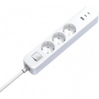 XIAOMI Regleta  Power Strip 20W (3XOUTLET, 1XUSB, 2X Usb-c) Blanca Cable 1.4M