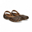 Bailarina Leopardo Cuero  CROCS