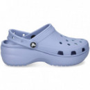 Zueco Plataforma Azulon  CROCS