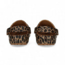 Zueco Leopardo Cuero  CROCS