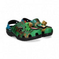 Zueco Minecraft Verde  CROCS