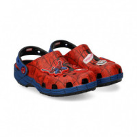 Zueco Spiderman Rojo  CROCS