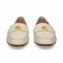 Conductor Piel Blanco  LAUREN RALPH LAUREN
