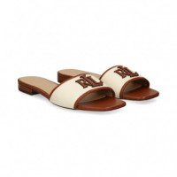 Pala Vivo Cuero Canvas Natural  LAUREN RALPH LAUREN