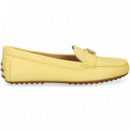 Conductor Piel Amarillo  LAUREN RALPH LAUREN